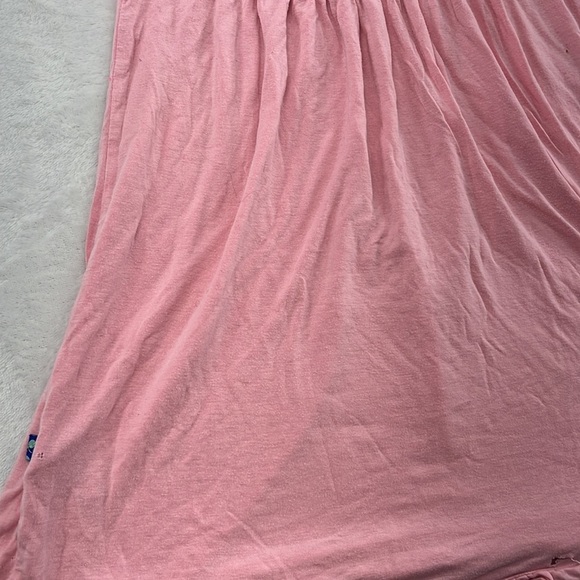 PLAY Kickee Pants 3T Bamboo Pink Ruffle Short Sleeve Swing Dress - Picture 13 of 15